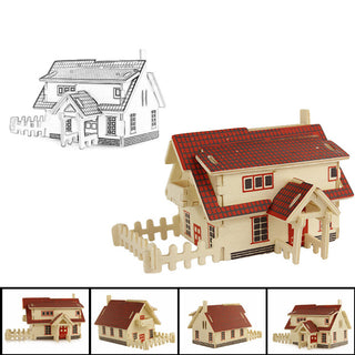 European House 3d Jigsaw Puzzle