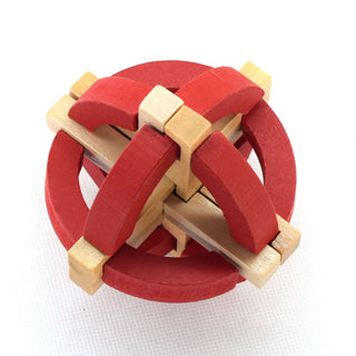 Wooden Interlocking Puzzles Game