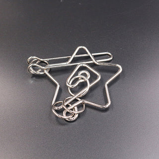 3D Interlocking Wire Brain Teaser Puzzle