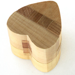 3D Wooden Puzzle IQ Brain Teaser