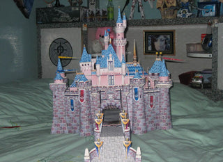 3d Sleeping Beauty Castle Paper