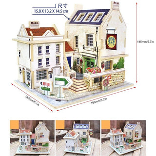 DIY 3D Wooden Puzzle for Adults