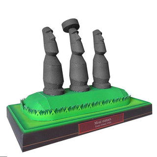 3D Puzzle Moai Statues of Easter Island